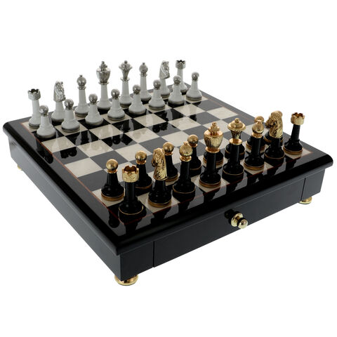 Exclusive black and white chess