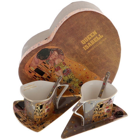 Set of 2 mugs Gustav Klimt: Queen Isabell