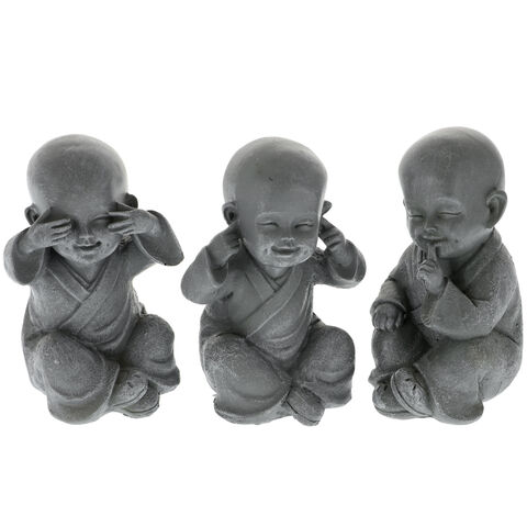 Set 3 Buddha: nu vad, nu aud, nu vorbesc