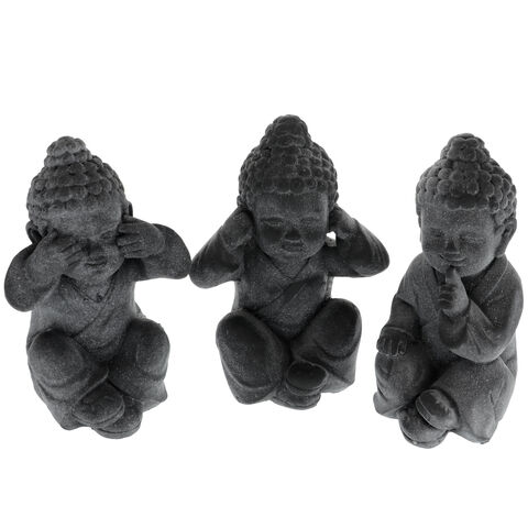 Set 3 figurine Buddha nu aud nu vad nu vorbesc