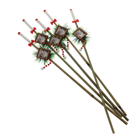 Set 5 Nuielușe „Alertă: Moș în apropiere!”