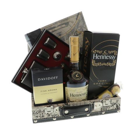 Set cadou Gentleman Travel in Servieta