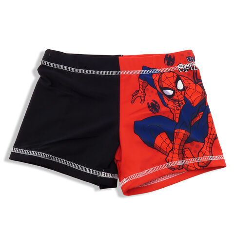 Black Spider-Man Swimming Trunks