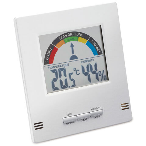 Weather station with hygrometer