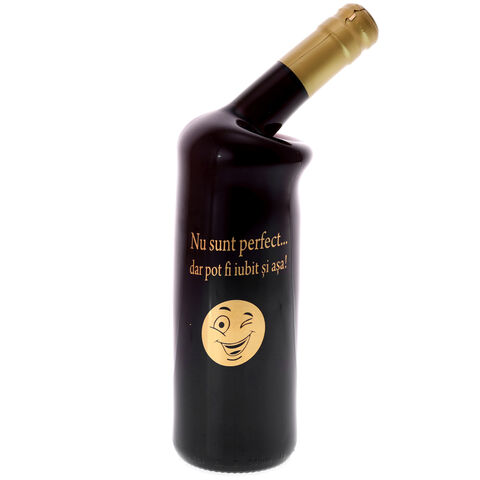 Bent Wine Bottle: I can Be Loved