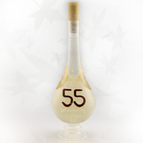 Wine bottle with no. 55