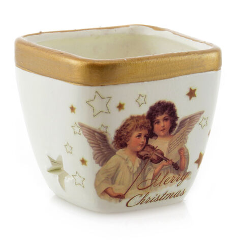 Candle Holder with Angels