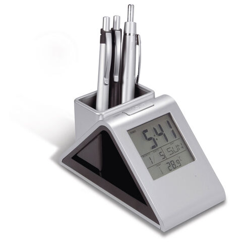 Penholder with clock triangle