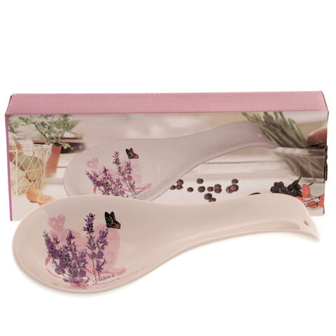 Lavender Ceramic Spoon