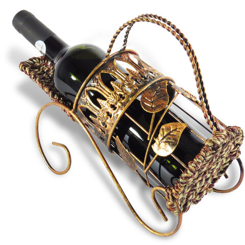 Wine Holder with Ratan