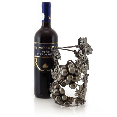 Metalic Wine Bottle Holder