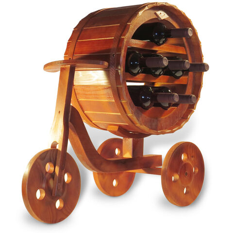 Barrel Wine Holder Tricycle
