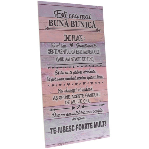Wall Decoration For the Best Grandma