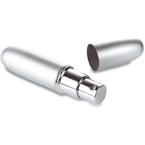 Aluminium silver perfume vaporizer