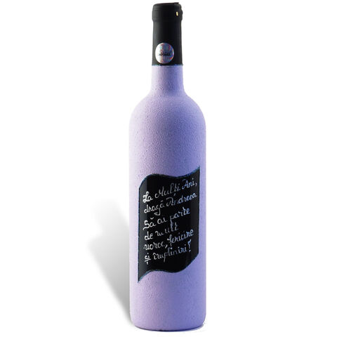 Purple Wine Bottle