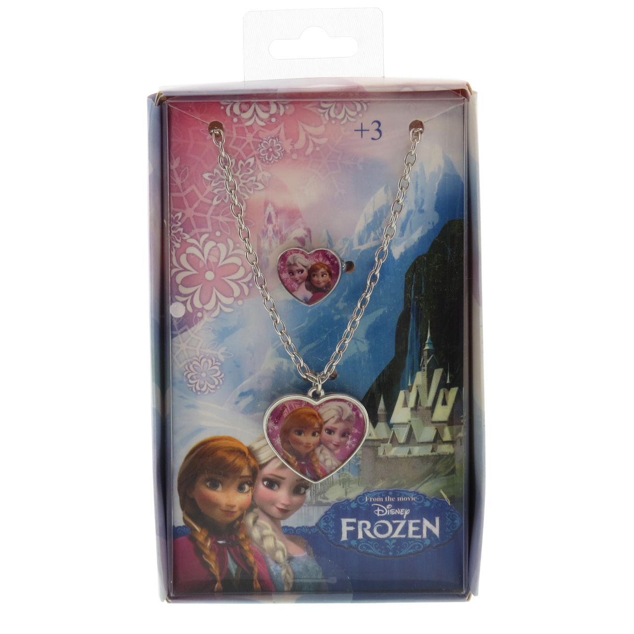 Frozen discount heart necklace