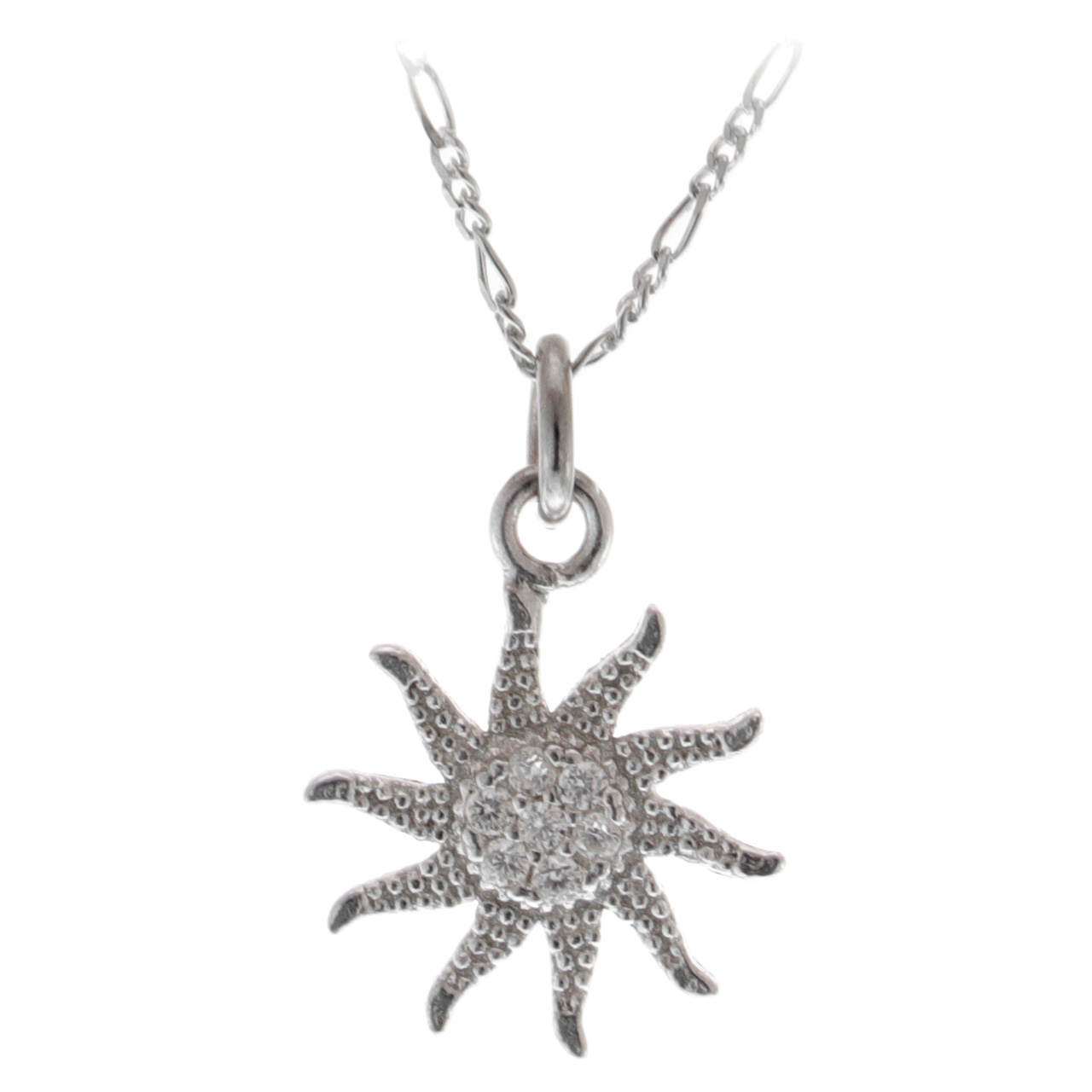 Silver on sale sun locket